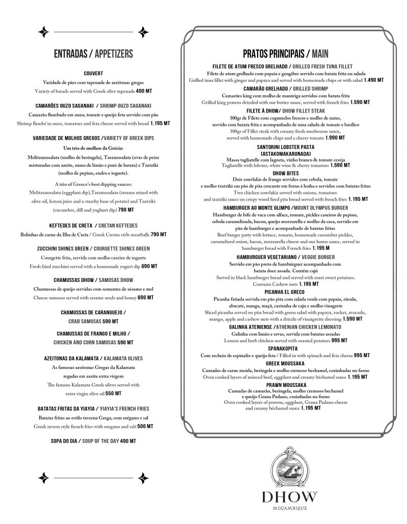 Static Delivery – DHOW | Moçambique